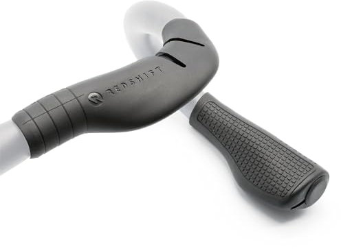 REDSHIFT Cruise Control Drop Bar-Griffe für Rennrad- und Gravel-Fahrradlenker, passend für alle Drop Bar-Lenker für Rennrad- und Gravel-Fahrräder, ergonomisches Komfort-Fahrradzubehör
