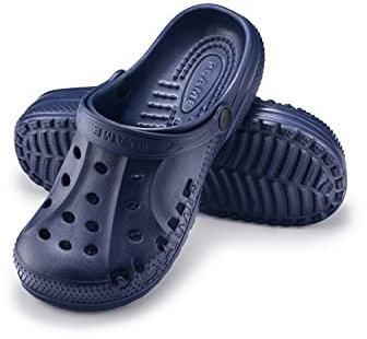 ESTRO Gartenschuhe Herren Clogs Gummi - Gartenclogs Herren Männer Gartenschuhe Hausschuhe Gummi Leicht Garten Clogs Herren PZ1 (36, PZ78 Dunkelblau)