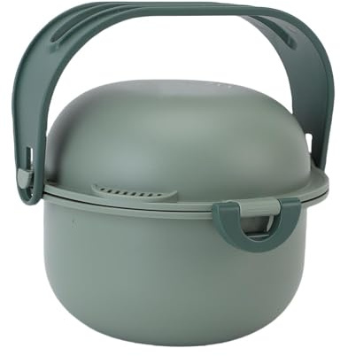 RASTKY Cuencos Dobles para Perros de Viaje 2 en 1, Cuencos de Comida para Perros de Viaje, Alimentador de Agua Plegable de Plástico Inoxidable para con Asa, Dobles Portátiles para para Senderismo