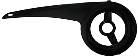 Zxpjkyu Protector de Cadena Universal para Bicicleta de 32-38 Dientes. Accesorios de Protección para Cadena de Bicicleta de Carretera, Negro