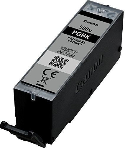 Canon PGI-580XL PGBK skrivarbläck – 18,5 ml pigment svart för PIXMA bläckstråleskrivare ORIGINAL