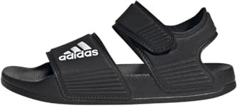 adidas Adilette Sandals RUTSCHEN, Core Black/Cloud White/Core Black, 29 EU