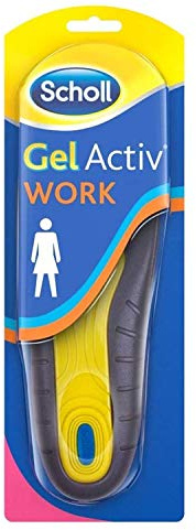 Scholl - Solette da lavoro Gel Activ da donna, taglia unica
