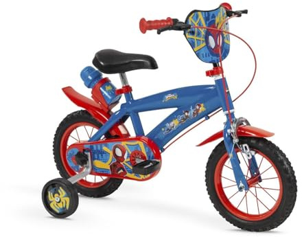 TOIMSA Bicicleta 12 Spiderman Huffy (3/5 años)