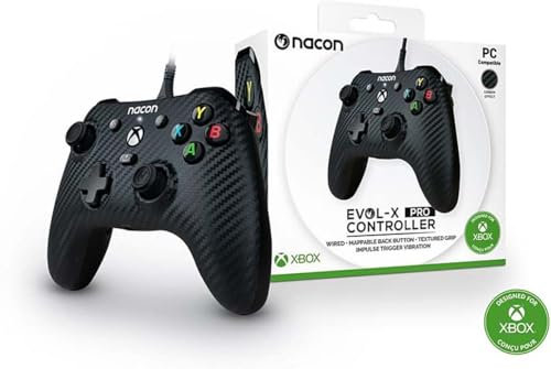 Manette filaire Nacon Evol X Pro Carbon pour Xbox
