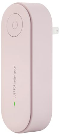 Éliminateur d'acariens à ultrasons, sans fil, à faible bruit, réduit les acariens pour problèmes respiratoires, allergies et affections cutanées, rose