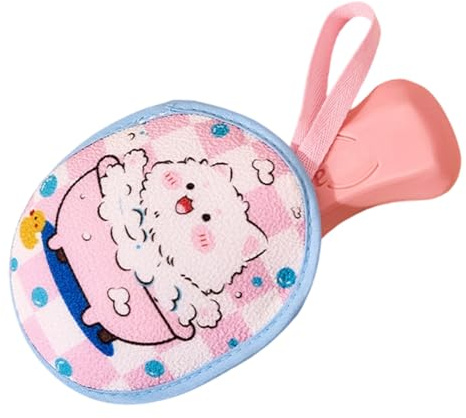 Borsa per saponetta - 5,12 pollici | Custodia da doccia in poliestere - Rete portatile per sapone per schiuma con cordino, organizer per il bagno, per la pulizia profonda, accessorio per la cura