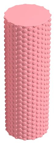 Yogarulle i skummaterial 30 cm stretchredskap för djupvävnad | Pilatesrulle i skum för Gym Kontor Yoga Pilates Massage Rygg Fot Ben Vadmuskler Lår Arm Kropp Muskelträning