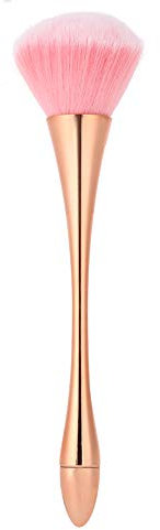 Spazzola per unghie, strumento per rimuovere la polvere, spazzola per salone manicure fai te strumenti di pulizia manuale Nail Art spazzola polvere per manicure pennello blush pennelli in polvere