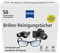 ZEISS Brillen-Reinigungstücher mit Alkohol 50 Stück zur schonenden & gründlichen Reinigung Ihrer Brillengläser - jedes Tuch einzeln verpackt - ideal für unterwegs oder auf Reisen