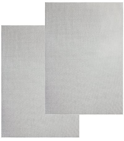 2 Pièces A4 Grillage métallique en acier inoxydable, treillis métallique 20 mailles, feuilles de maille filtrante en acier inoxydable, résistant aux insectes, résistant à l'abrasion (210 x 300 MM)