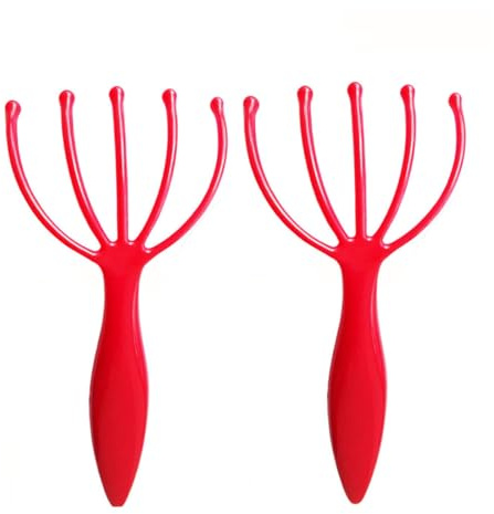 Karpedda Head Massager - 2pcs, Hand held Scalp Massager, Deep Relaxation & Stress Suitable for Home, Office and Travel