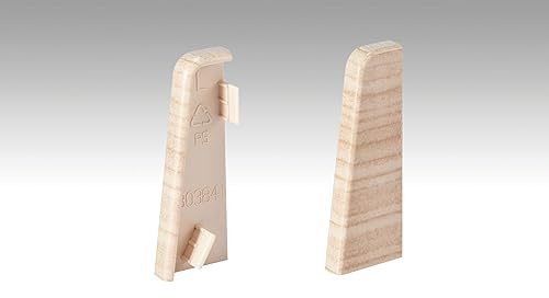 Meisterwerke Meister Endkappen Fußleiste Profil 3PK (je 1 STK. L|R/VPE) Eiche hell 2034