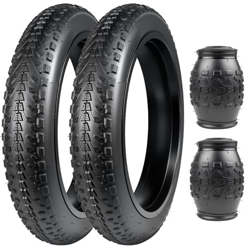 ZUKKA 2-pack 30 TPI 26 tums e-cykeldäck tung fat-cykeldäck 26 x 3,0 cykelkappa 76–559 för hopfällbar pärldäck elcykel däck kompatibel Wide Mountain Snow Bike