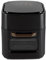 WooDerson 15L Heißluftfritteuse Mit Sichtfenster,1400W LED Touchscreen Luftfritteuse Mit Grill, Fritteuse Temperaturbereich 80-200℃, Zeitbereich 5-65 Minuten, Air Fryer Frittieren Ohne Öl (Schwarz)