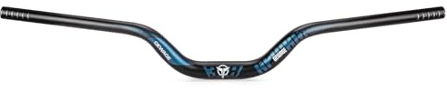 31.8 Bike Handlebar - 25mm, 55mm, 70mm, 90mm,120mm Riser Handlebar - 780mm Aluminium Alloy Mountain Bike Bicycle Handlebars (55mm Rise)