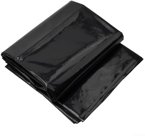 Lona de estanque, lámina de sellado, membrana de estanque, lámina de sellado, lámina de estanque, estanque de jardín, para estanques de peces, fuentes, jardines de agua, cascada, negro (150 x 200 cm)