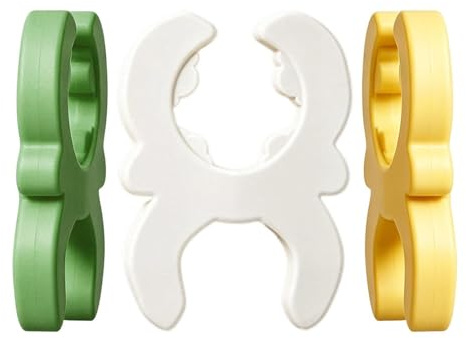 Portacucharas Cocina 3 Piezas Clips Pequeños Antideslizantes | Portacucharones Para Mango De Olla para utensilios, cucharón, ollas, sartenes, cocina, hogar, apartamento, camping