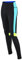 Airtracks RED DECOCT Sport Damen Fitnesshose Lang/Laufhose/Funktionshose/Trainingshose/Yoga/Hoher Bund/Reflektoren/Schwarz/Neon - M