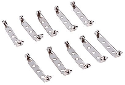 50pcs Sicherheitsnadel Broschennadeln, 20/25/32/38mm, Silber, für DIY Handwerk, Näh- und Stickereibedarf Pins (32mm)