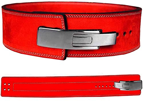 DREAM GEAR Weightlifting lever Belt Powerlifting Belts,gym belts,Strenght Belts 4 Inch 10-13 mm for Men and Women with stainless steel Lever Buckles S-5XL