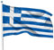 PHENO FLAGS Griechenland Flagge 90x150cm - wetterbeständige Fahne mit Messingösen, 100% Polyester, robuste Doppelnaht & in lebendigen Farben - ideal für Flaggen-Liebhaber