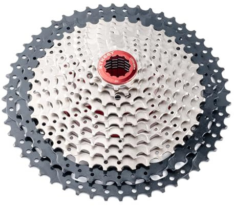 KTKEET Cassetta 11 velocità 11-25T/28T/30T/32T/34T/36T/40T/42T/46T/50T per Mountain Bike/Bici da Corsa Cassetta 11 velocità Cassetta per Bici Rulli Compatibile con Shimano Ultegra XT Sunrace Sram (11