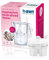 Carafe filtrante BWT Vida blanche avec 1 filtre magnésium – 2,6 l – améliore le goût de l’eau du robinet, réduit calcaire, chlore, métaux lourds – idéale cuisine, thé, café, fontaine à eau