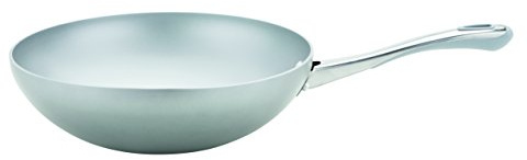 Prestige Prism Induction Aluminium Stirfry, Silver, 28 cm, 13232