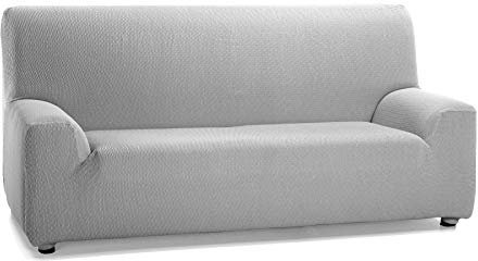 Martina Home Tunez Elastischer Sofabezug, Stoff, Grau (Alma), 3-Sitzer, 170 x 220 cm