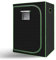 Joparri Growzelt, Grow Tent|Grow Schrank|Zuchtzelt|Lichtdicht und Wasserdicht Pflanzenzelt|Gewächshaus für Homegrowing|600D Oxford, 120x60x180cm, Schwarz Grün