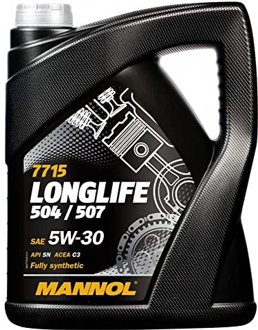 ARZER Longlife 504/507 5W30 C3 Fully Synthetic Engine Oil, 5 Litres