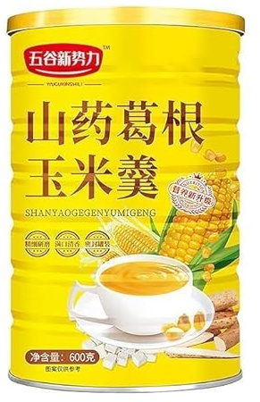 21Oz Corn Soup Powder Chinese Can, Yam and Pueraria Corn Powder.