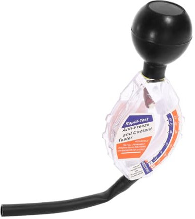 BESTYASH Densitómetro de Refrigerante Anticongelante y Ligero Medidor de Líquido de Batería para Automóviles Herramienta Multifuncional de Prueba de Refrigerante Comprobador de Protección