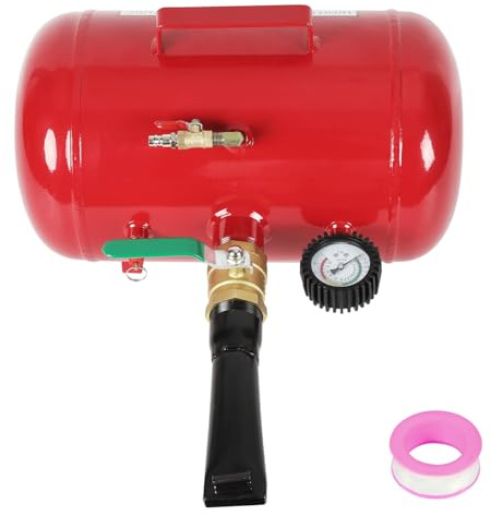 Vkechh Impulsor de neumáticos de 20 l, inflador de neumáticos de aire para coche, camión, tractor, presión de trabajo de 8 bares, presión máxima de 10 bar