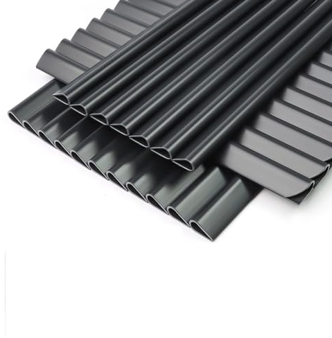 HJJMN 40 Pezzi Clip per Strisce Frangivista in PVC, Guide di Bloccaggio per Strisce Frangivista con 1 Pack Fascette Plastica, Clip di Fissaggio la Privacy per Giardino Tappetini A Doppia Asta