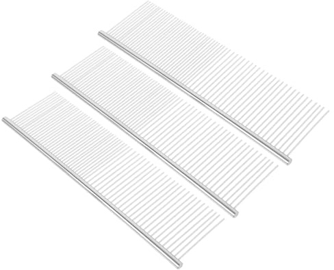 Veemoon Set 3 Pezzi Pettini per Quilling di Carta in Acciaio Inox, Strumento per Creazione Fiori e Biglietti, Forniture per Hobby Creativi e Scrapbooking