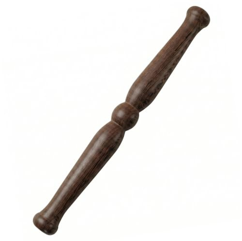 Bâtons Escrima, bâton de Tai Chi pour la pratique, outil de massage en bois naturel et lisse pour le bureau à domicile, style Ruyi, 16, 54 x 1, 61 pouces