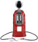 1000cc Double Guns Wine Beer Dispenser, Liquor Alcohol Beer Dispenser Bar Accessories Double Gun Beer Pump Gas Station for Beer/Vodka/Rum/Wine Tequila Bar Tools(red)