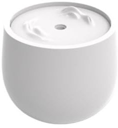 Feng Shui Fontana da Interno Moderna Luce Lusso Fluente Acqua Ornamenti Fontana Ciclo Acqua Caratteristiche Casa Ufficio Scrivania Fortuna Ciotola Acqua Zen Ornamenti Fontana Zen da Interno(Bianco)