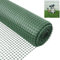 HUIMO Garden Fencing Outdoor 1m x 10m, Pool Snow Dog Fence, Plastic Mesh Fence Roll with Zip Ties, Safety Temporary Chicken Fencing for Poultry, Construction Site, Cats, Dogs (Green)