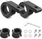 JNNJ 2 Pièces Support Montage Pour Moto, 22-32mm Support Montage Lumière, LED Support Montage Lumière De Travail, Morsetto Del Tubo Del Morsetto Del Faro Barre Pour Tout-Terrain Camion Voiture Moto