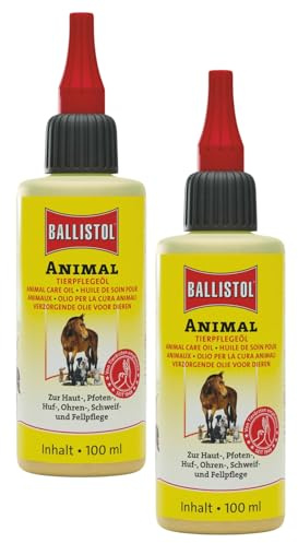 RL24 Ballistol - Aceite para el cuidado de animales Animales | Aceite para animales con efecto profundo | Cuidado suave para caballos, perros y demás | Ideal para el cuidado de la cola, el pelo y las