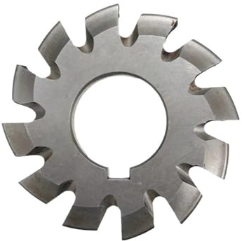 Coupe-engrenage Fraise à engrenages PA20 HSS, fraiseuse à disque en acier rapide, fraise à engrenages en développante de cercle, anti-vibration, 1 pièce(10 * 4)