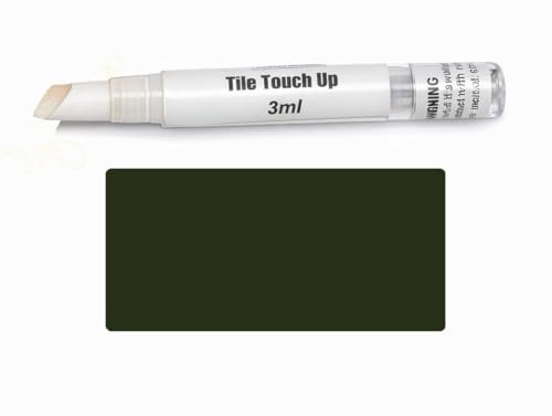 V-Fix Tile Touch Up Paint Pen – Scratch & Chip Repair for Ceramic & Porcelain Tiles, Water-Based - 3ml (Dark Green)