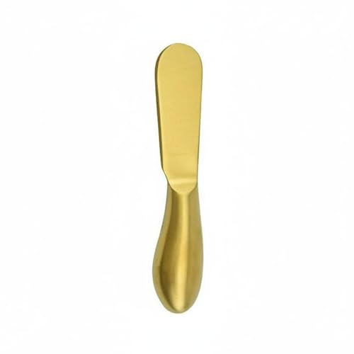 MotiveTech 4 Piezas Juego de Cuchillos de Untador Cuchillo para Untador Multiusos Cuchillo para Sándwich para Repostería, Desayuno, Oro