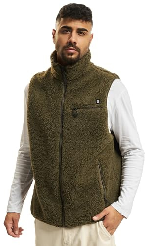 Brandit Teddyfleece Vest, Farbe: olive, Größe: XL