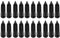 Spike Lug Nuts, 20 Stück Universal M12x1.5 Racing Wheels Felgen Radmuttern 90-mm-Spitzmuttern aus Aluminiumlegierung mit Steckschlüsselzubehör(Schwarz)