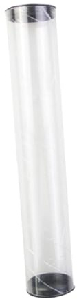 QSTDGVPW Tubo per Palline da Golf, Cilindro per Esterni, Contenitore Trasparente da 47 Mm, Custodia per Palline da Golf.