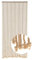 HAB & GUT -DV0122- Seilvorhang Türvorhang MARE 60 Stränge 100/220 cm Beige Zimmertüren Insektenschutz Balkon Terrasse Boho